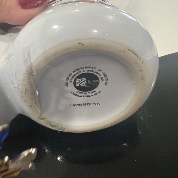 Houston Harvest  Black and White Ceramic Base - Picture 4 of 4